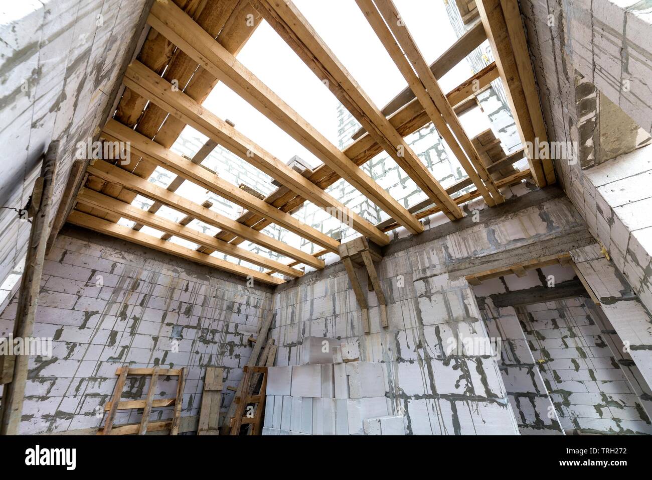 House Room Interior Under Construction And Renovation Energy