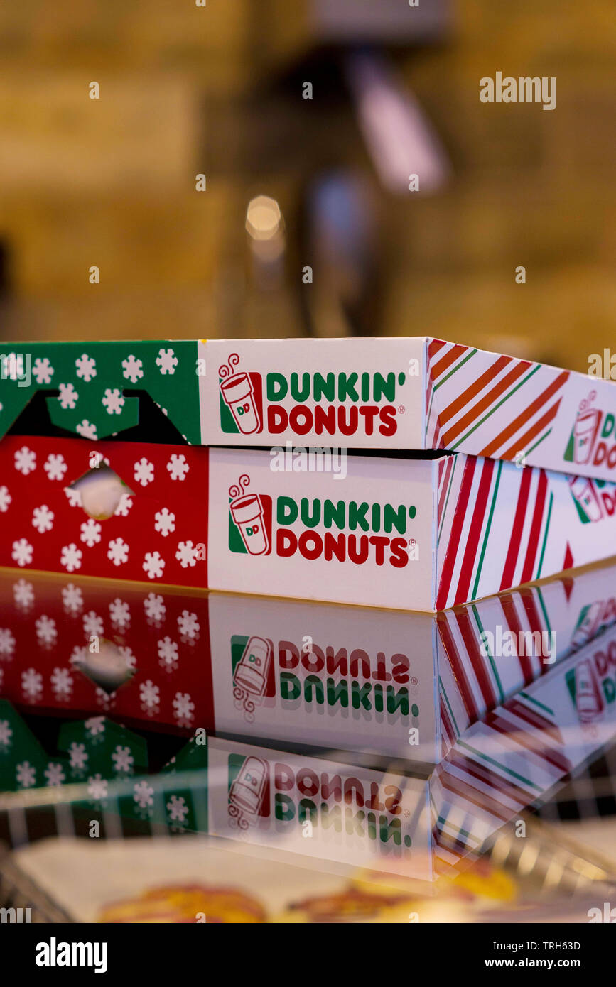 Dunkin’ Donuts. Stock Photo