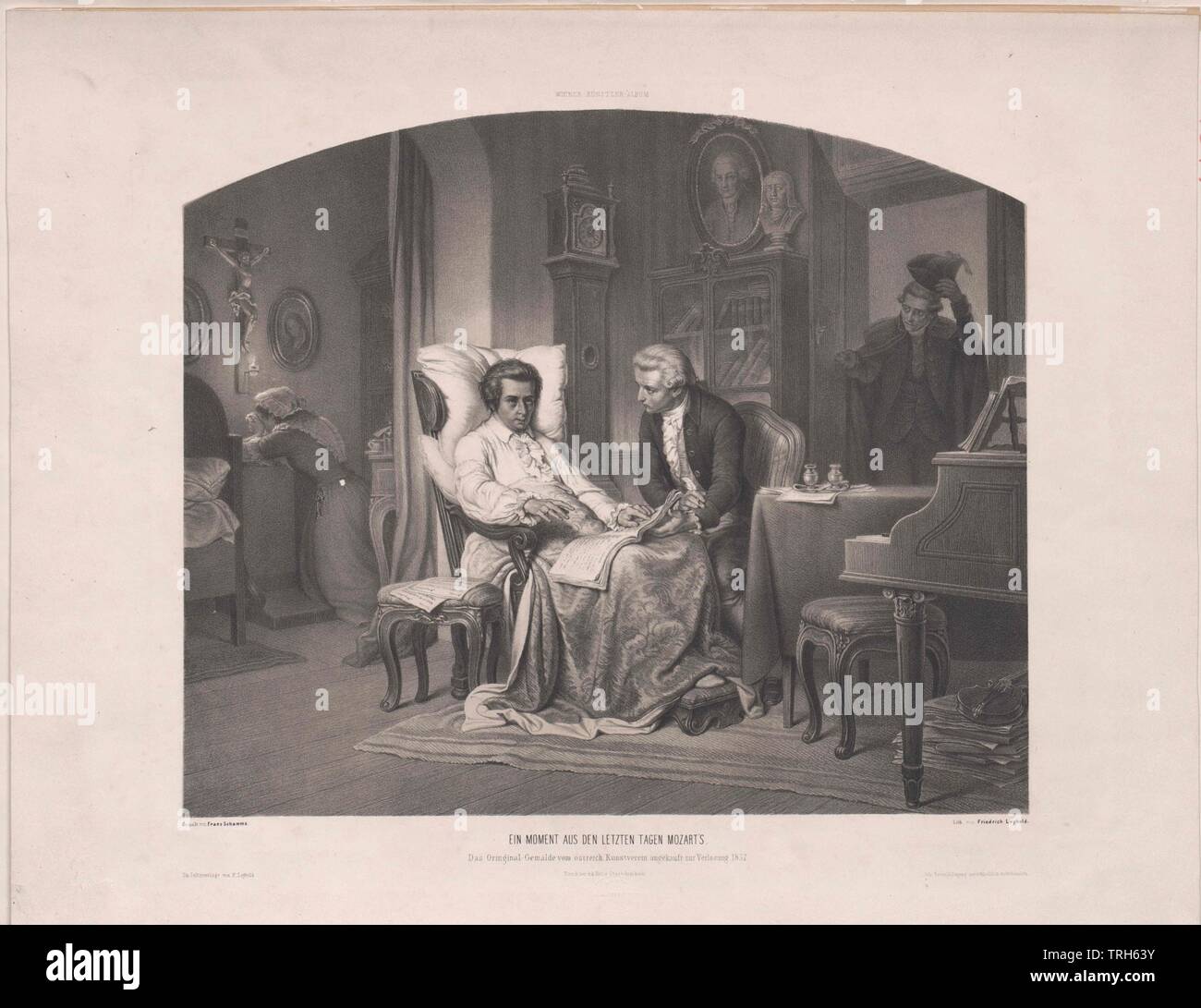 Mozart death hi-res stock photography and images - Alamy