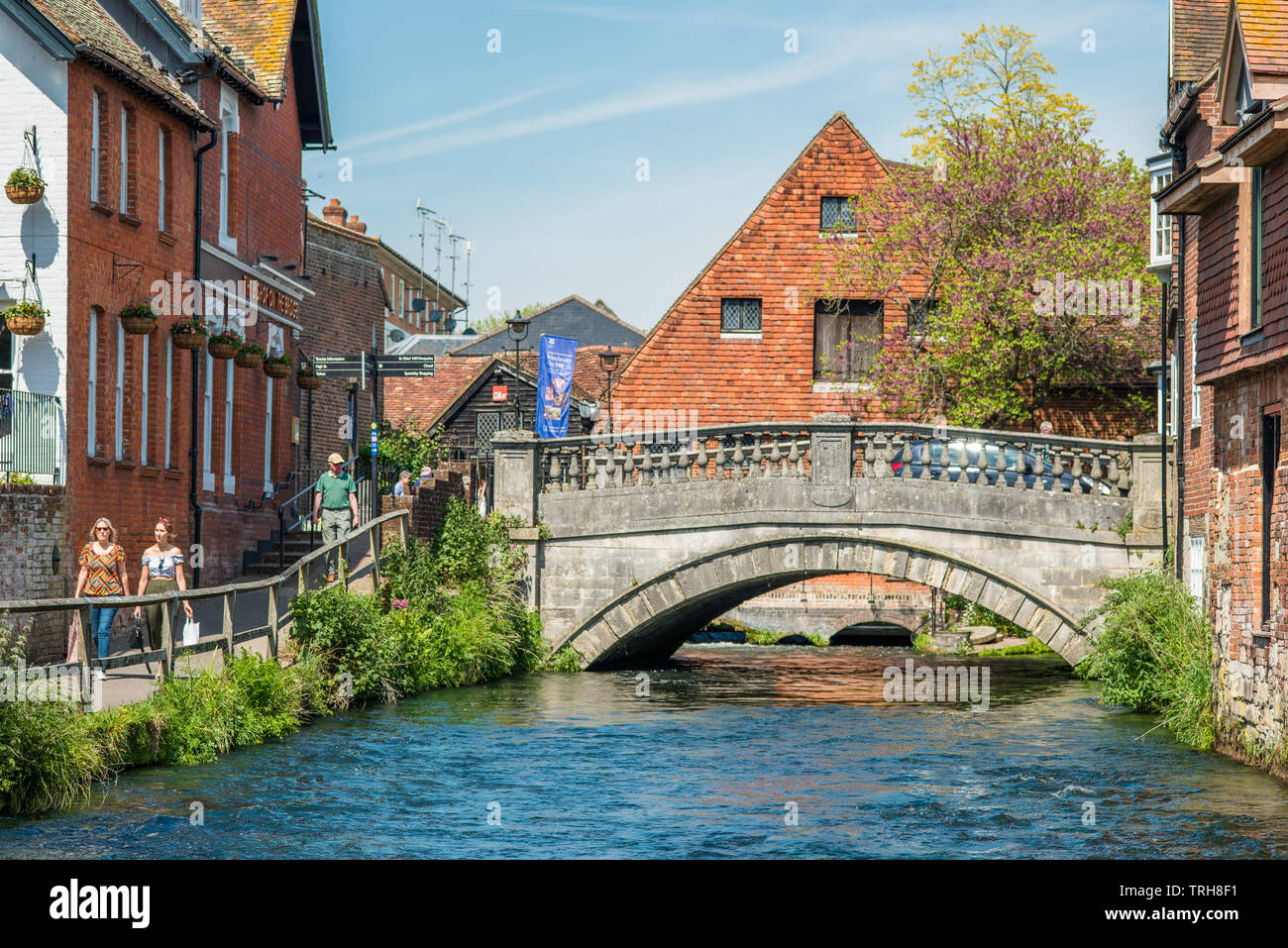 Winchester City Bridge High Resolution Stock Photography and Images - Alamy