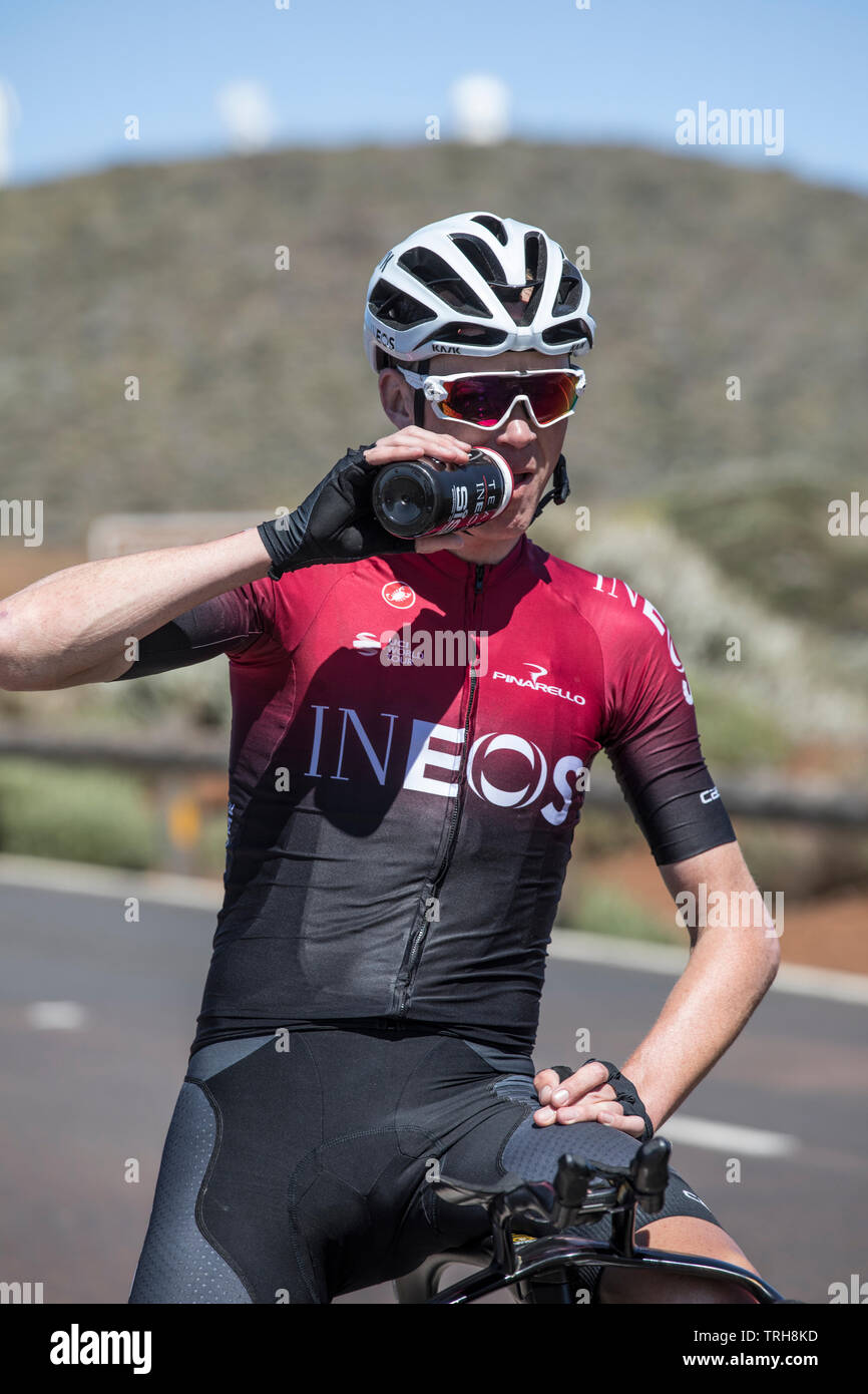 Chris Froome Training In Tenerife For The Tour De France 2019 Stock Photo Alamy