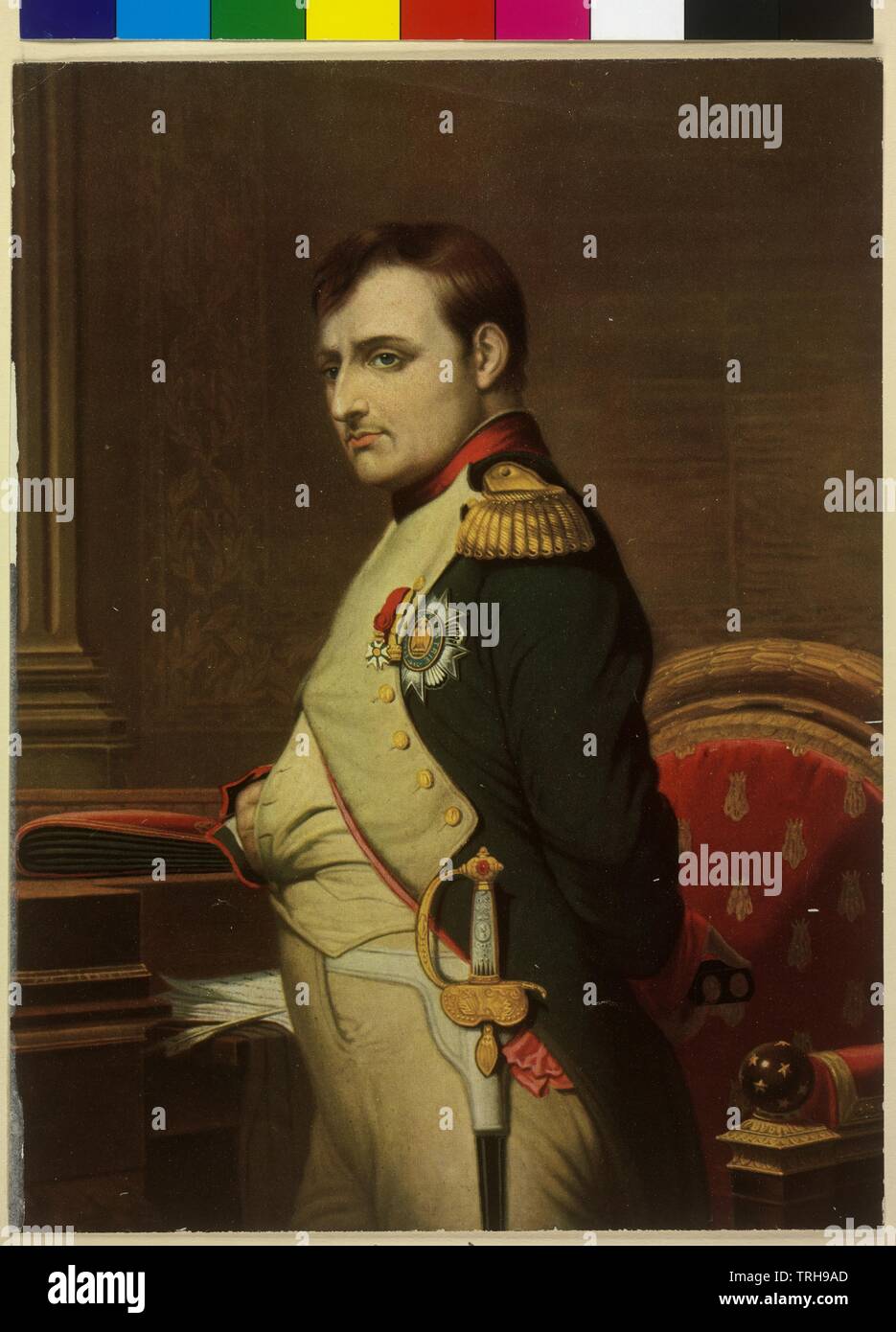Napoleon I Bonaparte, Emperor of the French, Additional-Rights-Clearance-Info-Not-Available Stock Photo