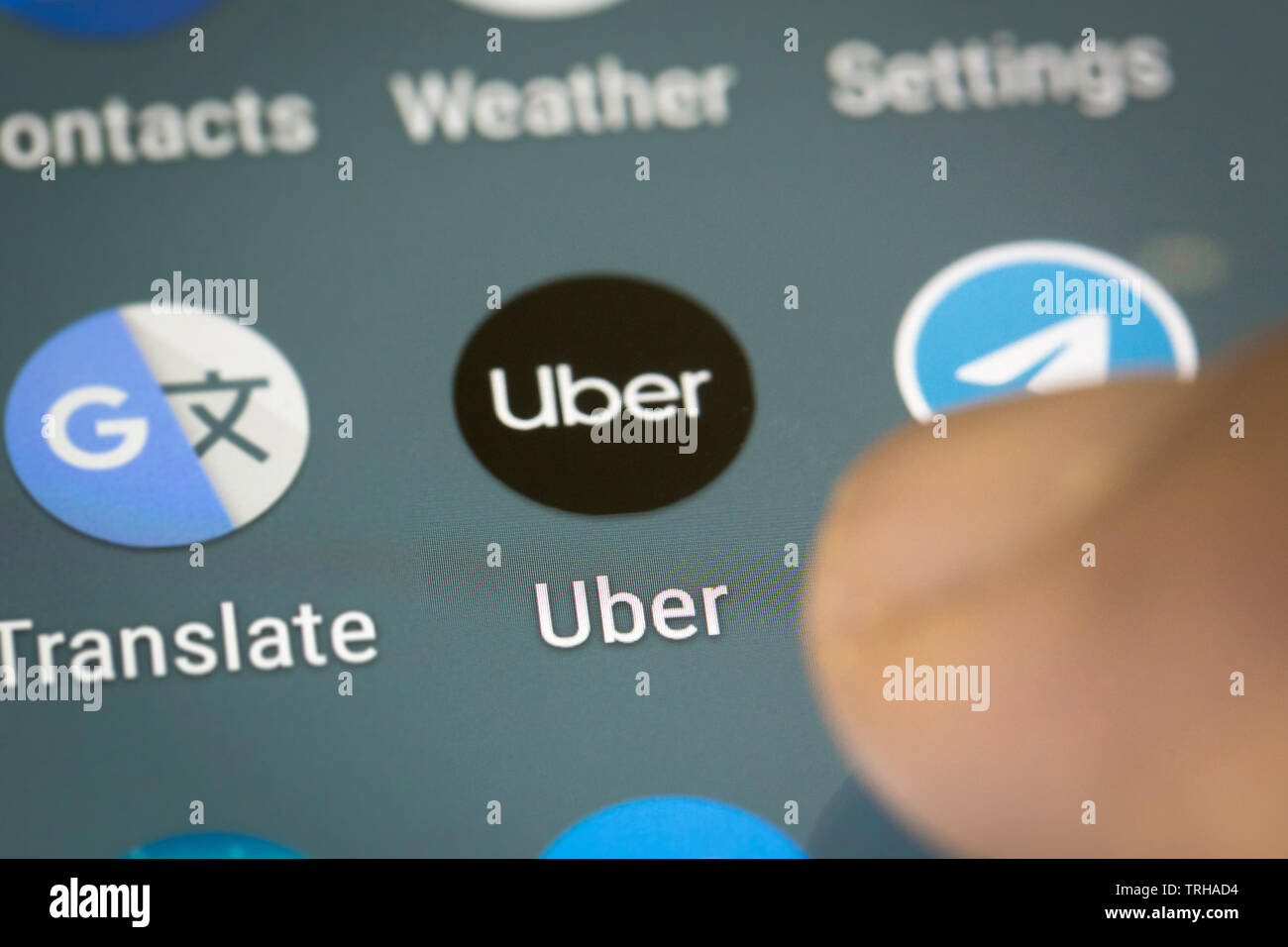 Uber Logo Icon High Resolution Stock Photography and Images - Alamy