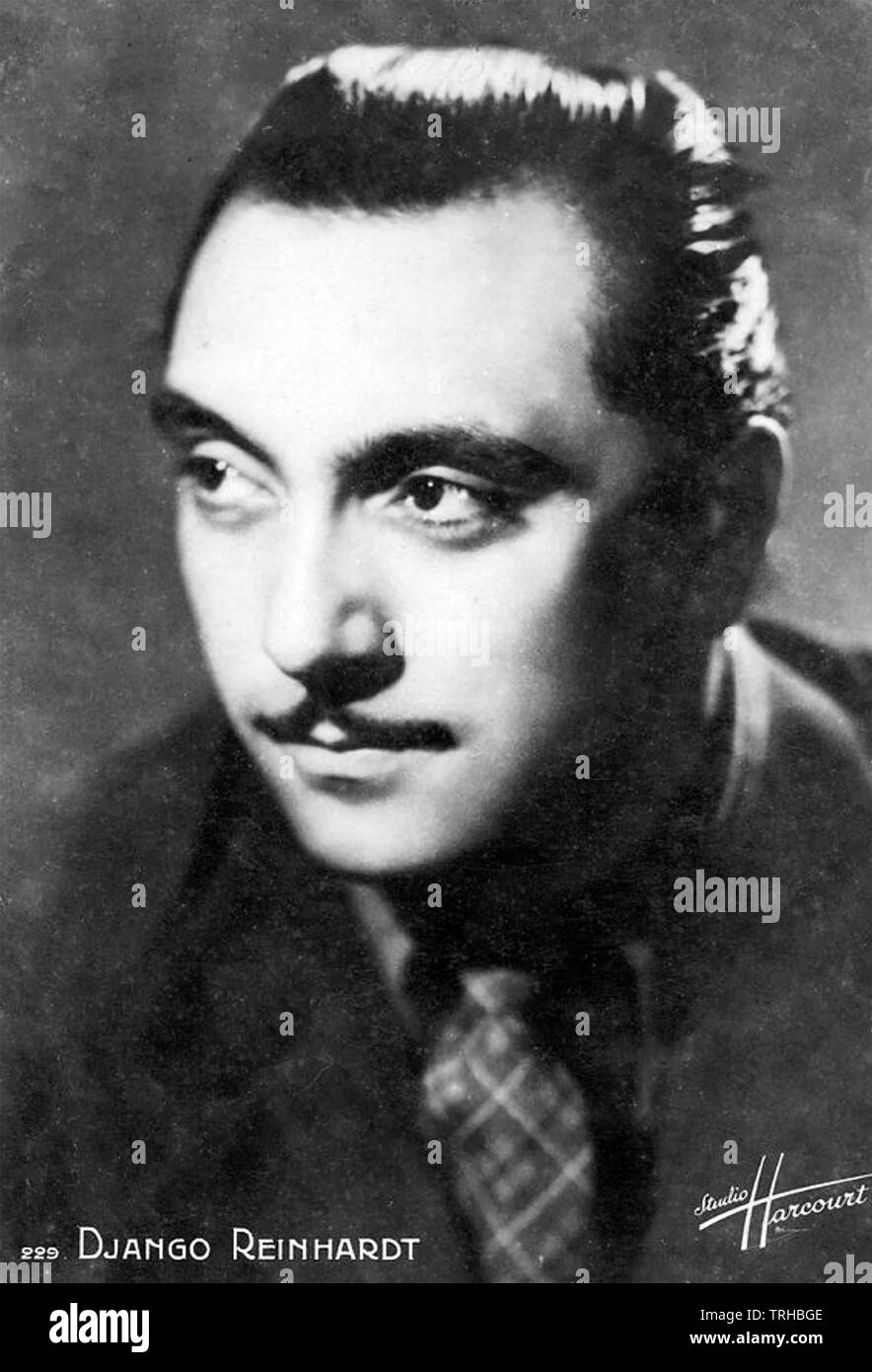 DJANGO REINHARDT (1910-1953) Belgian-French guitarist Stock Photo