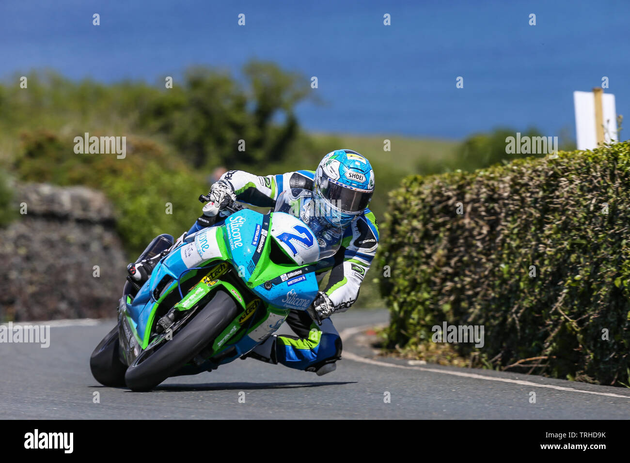 Douglas, Isle Of Man. 06th June, 2019. Dean Harrison (2) - Silicone ...