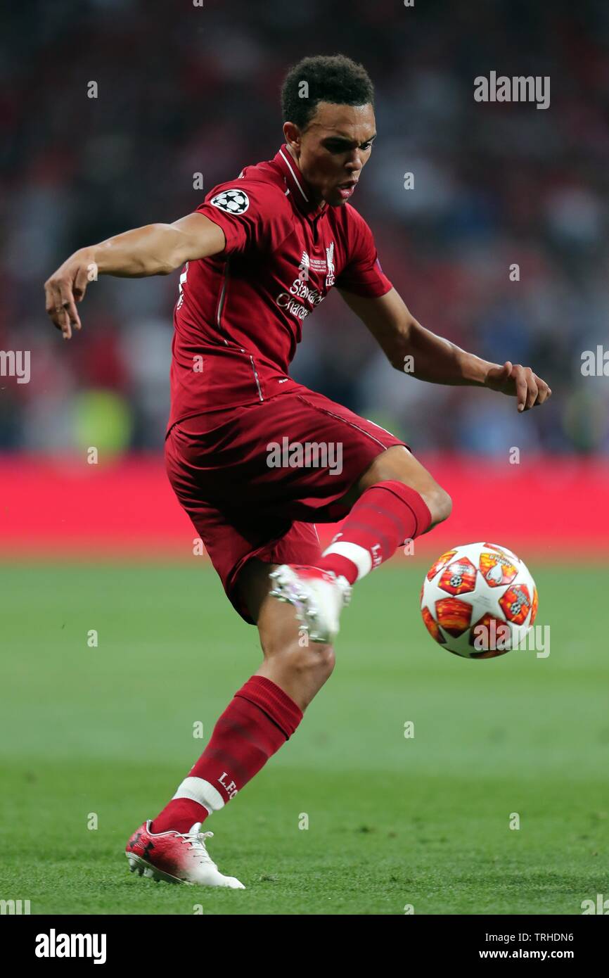 TRENT ALEXANDER-ARNOLD, LIVERPOOL FC, 2019 Stock Photo - Alamy