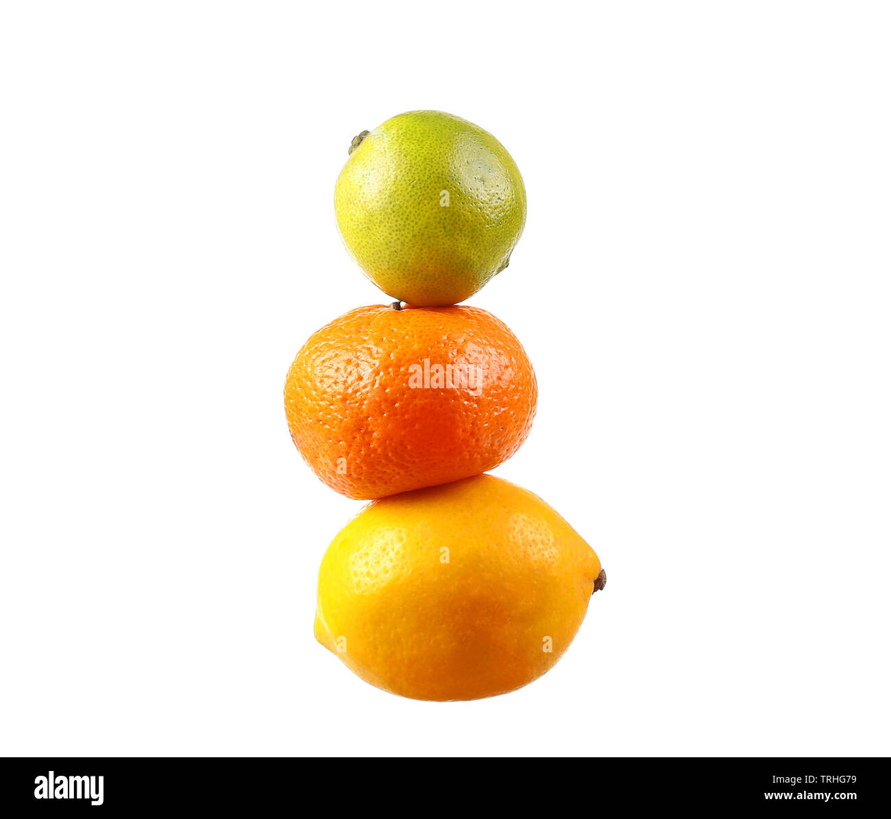 Orange, lime, lemon Stock Photo