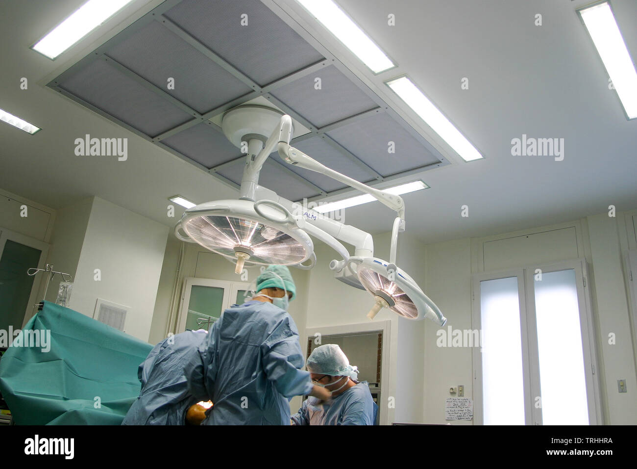 Surgery room, Lyon, France Stock Photo