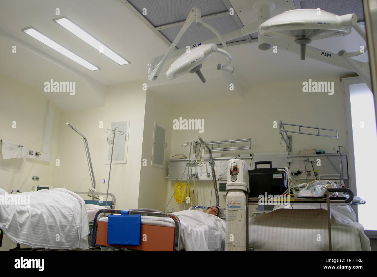Post surgery room, Lyon, France Stock Photo - Alamy
