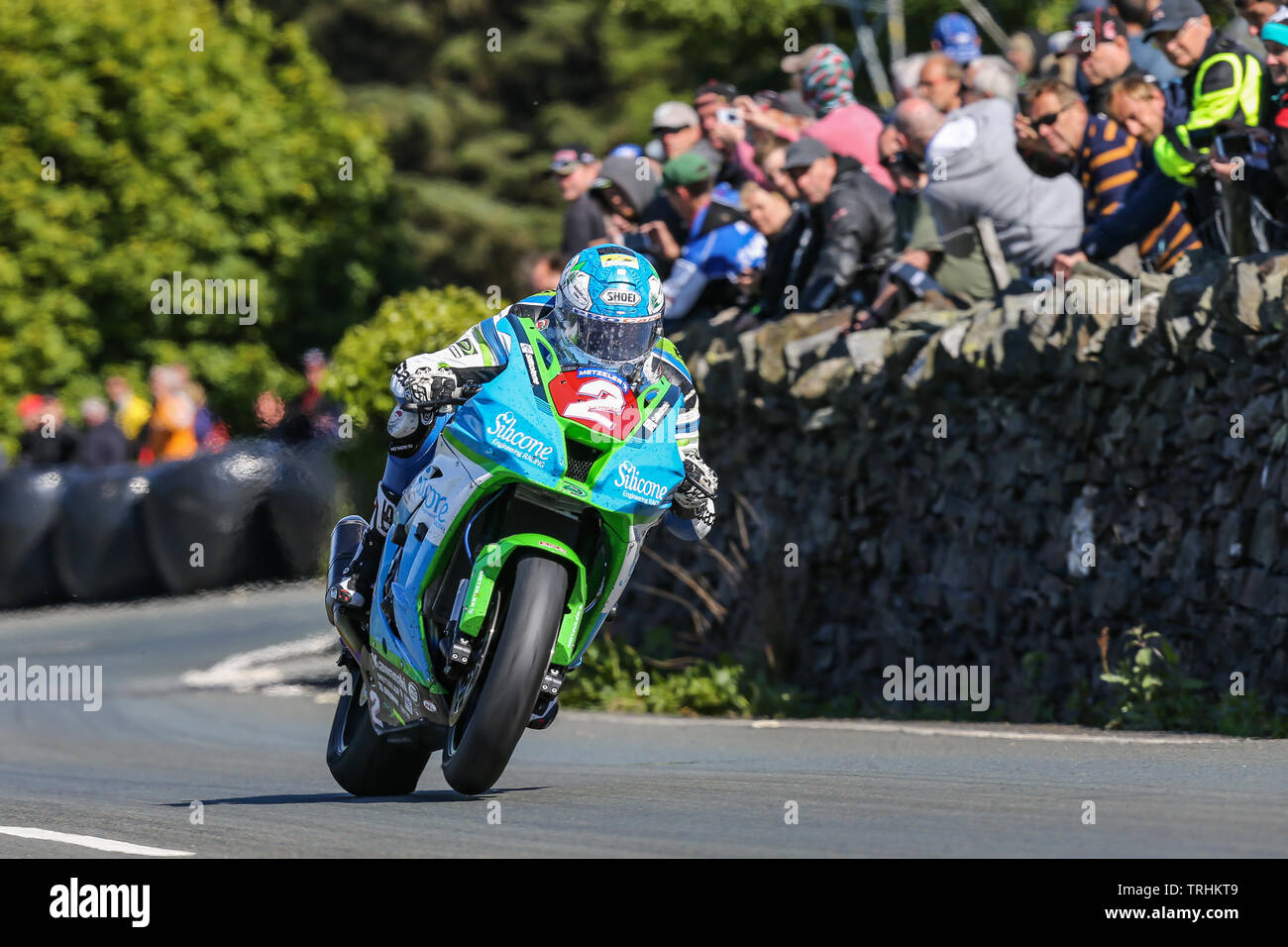 Douglas, Isle Of Man. 06th June, 2019. Dean Harrison (2) - Silicone ...