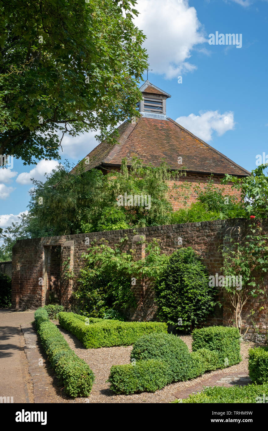 Eastcote House Gardens, dovecot next to the historic walled garden in