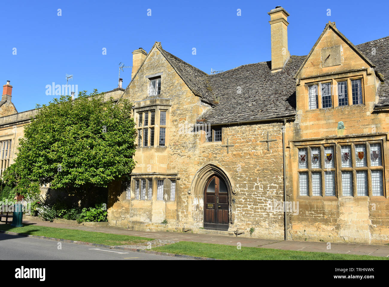 Grevel House, High Street, Chipping Campden, Glos, Cotswolds, UK Stock