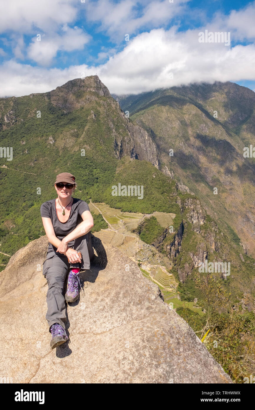Huayna picchu view from hi-res stock photography and images - Alamy