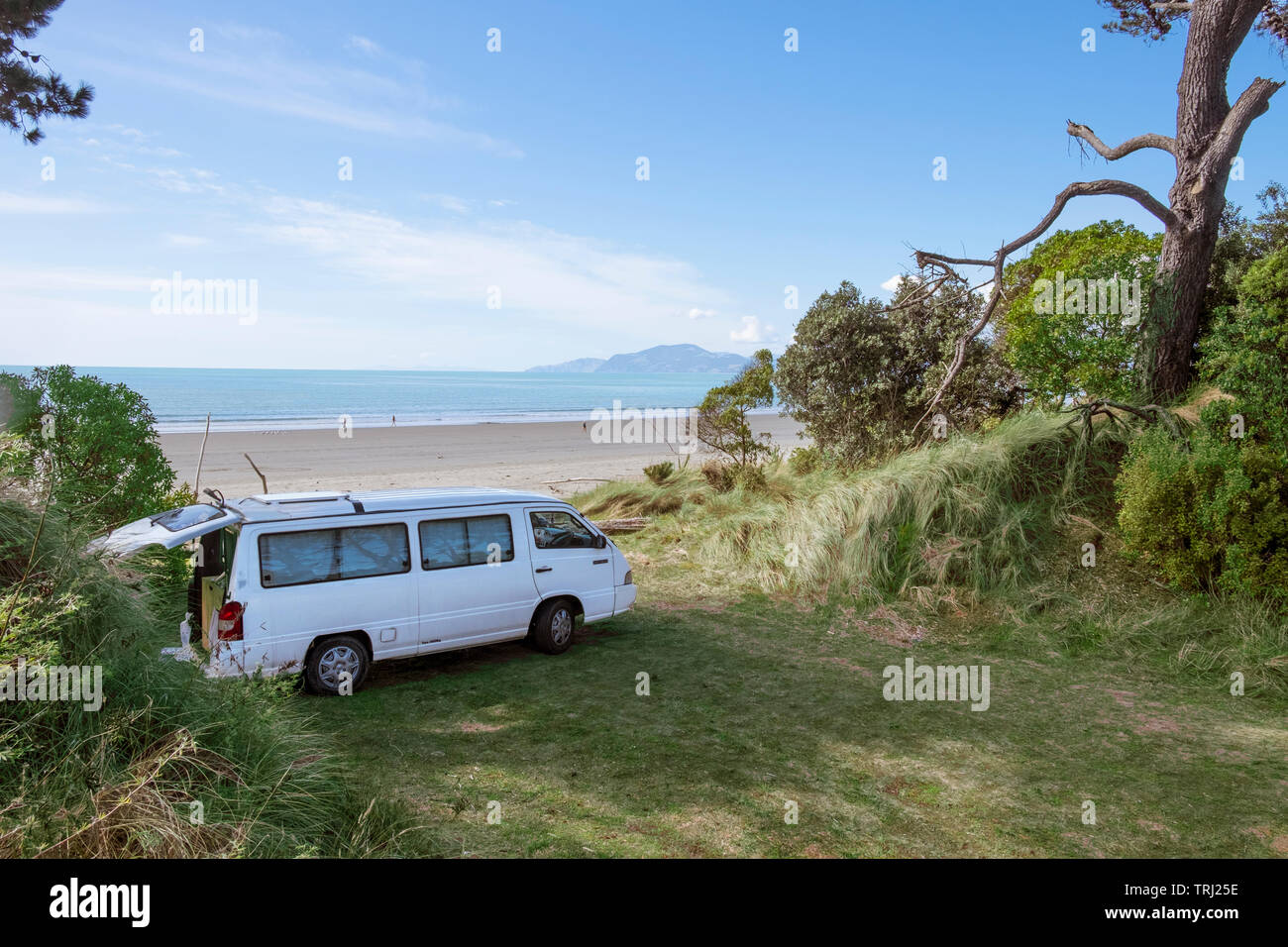 Mercedes camper van hires stock photography and images Alamy