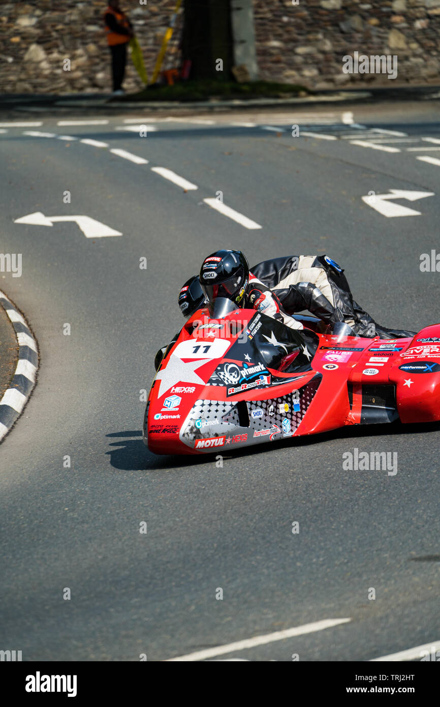 Isle of man sidecar tt hi-res stock photography and images - Alamy