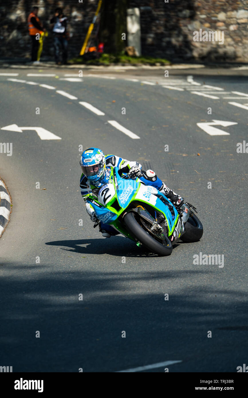 Photo Print 7"x5"A4A3 Isle of Man TT 2017 Superbike Dean Harrison 