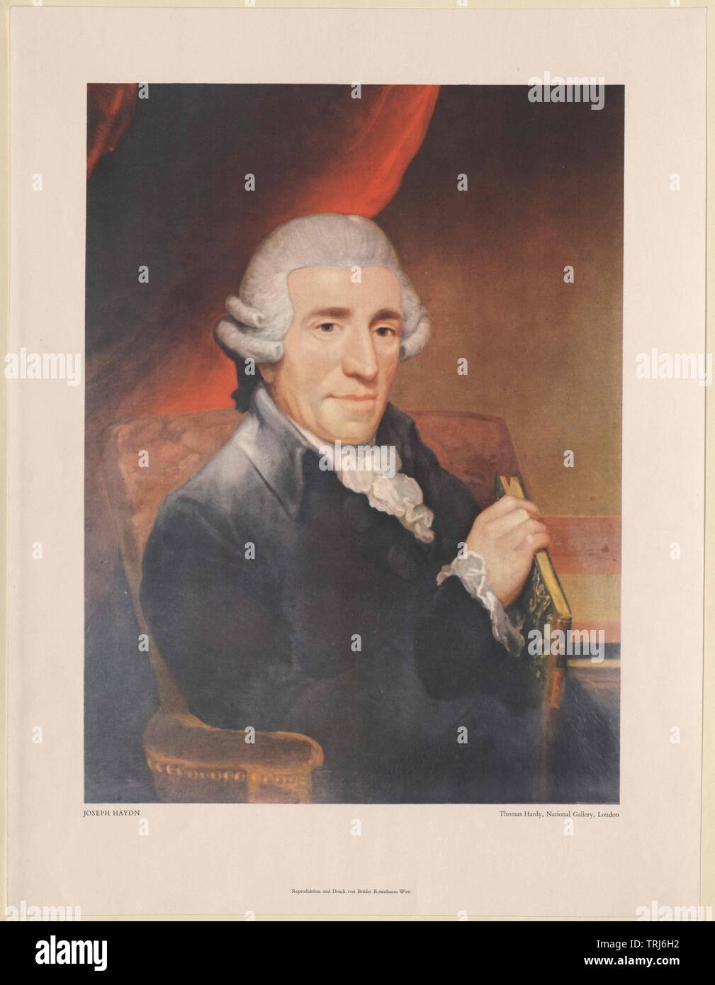 Haydn, Joseph, Additional-Rights-Clearance-Info-Not-Available Stock Photo