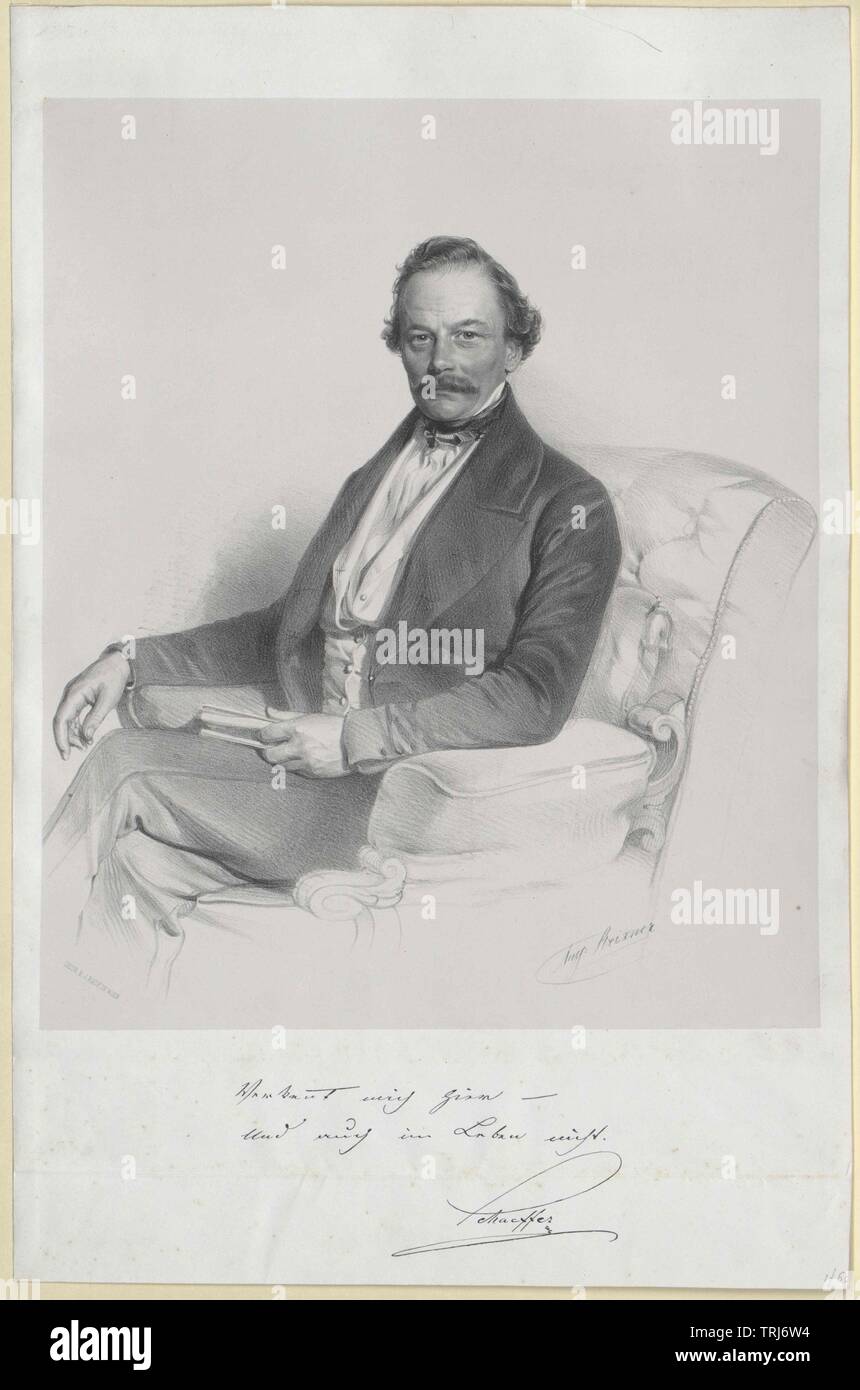Schaeffer, Michael, lived circa 1866, Additional-Rights-Clearance-Info-Not-Available Stock Photo