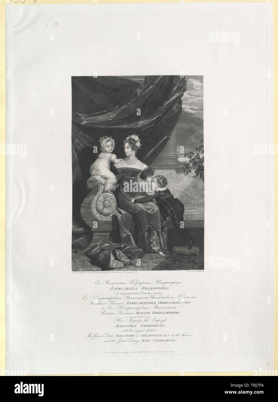 Charlotte, princess of Prussian, Additional-Rights-Clearance-Info-Not-Available Stock Photo
