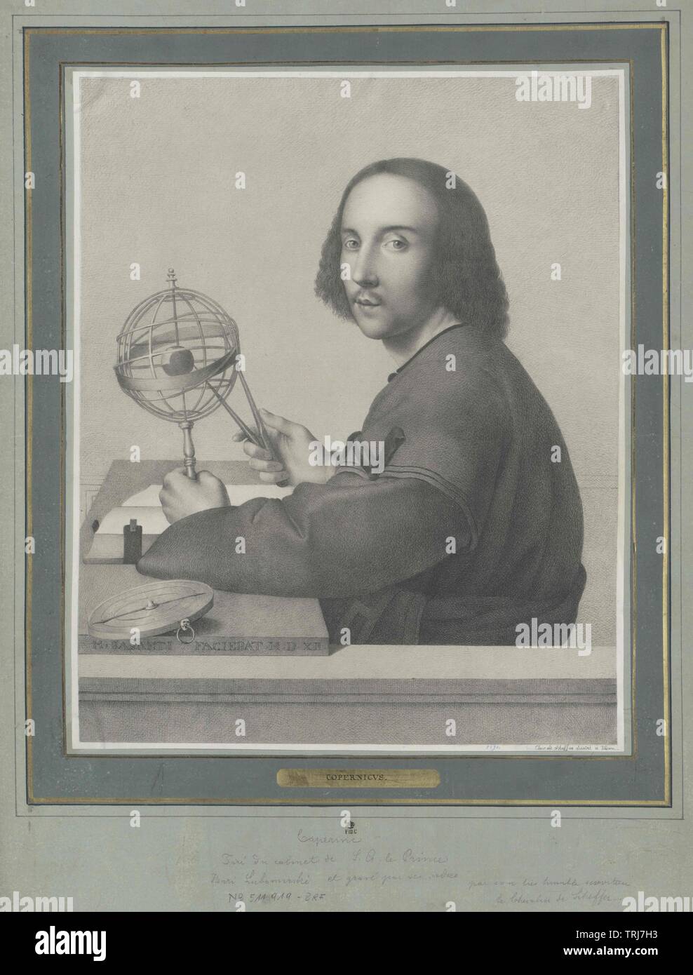 Copernicus, Nikolaus, Additional-Rights-Clearance-Info-Not-Available Stock Photo