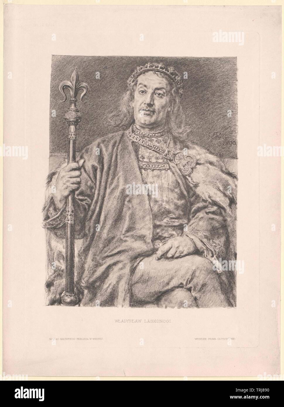 Vladislav III, Duke of Poland, Additional-Rights-Clearance-Info-Not-Available Stock Photo