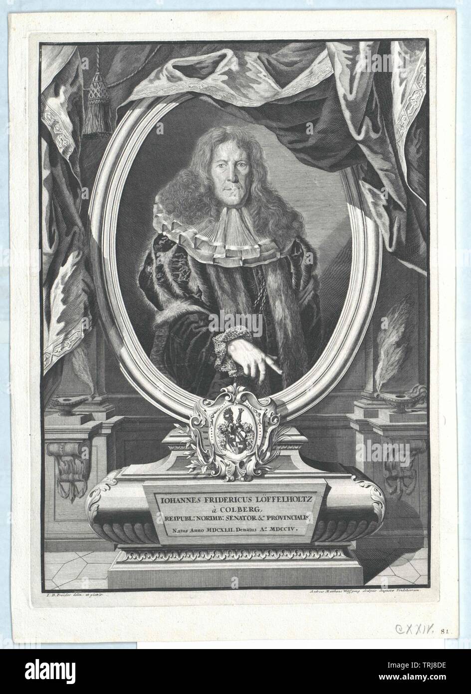 Loeffelholz von Colberg, Johann Frederick, AdditionalRightsClearance