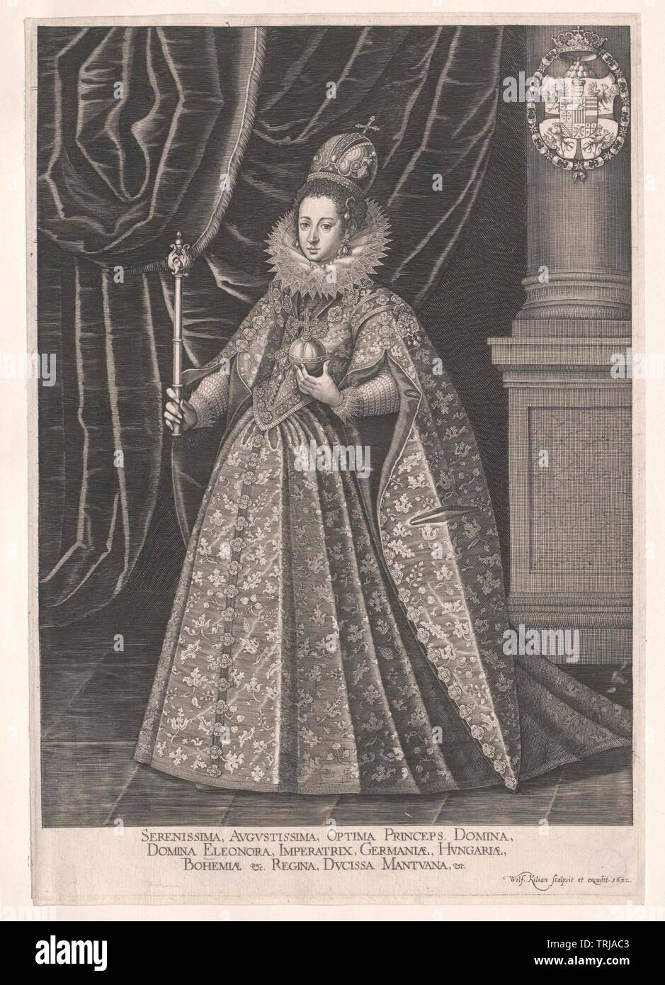Gonzaga, Eleanor princess of mantua, Additional-Rights-Clearance-Info-Not-Available Stock Photo