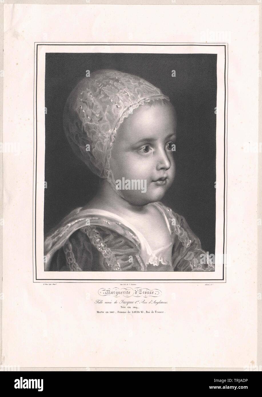 Margaret, Queen of France, Additional-Rights-Clearance-Info-Not-Available Stock Photo
