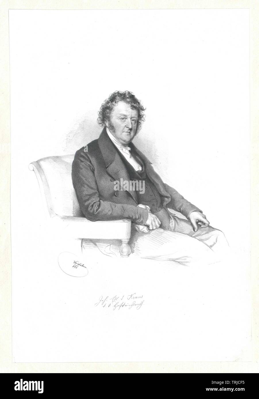 Krauss, Johann noble von, Additional-Rights-Clearance-Info-Not-Available Stock Photo