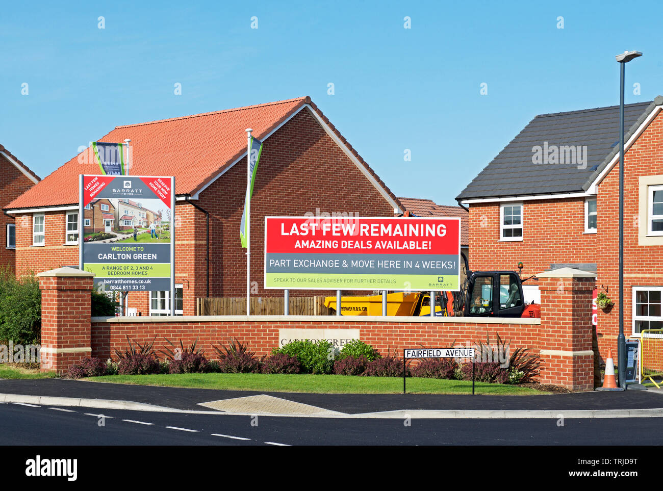 New build house uk village hires stock photography and images Alamy