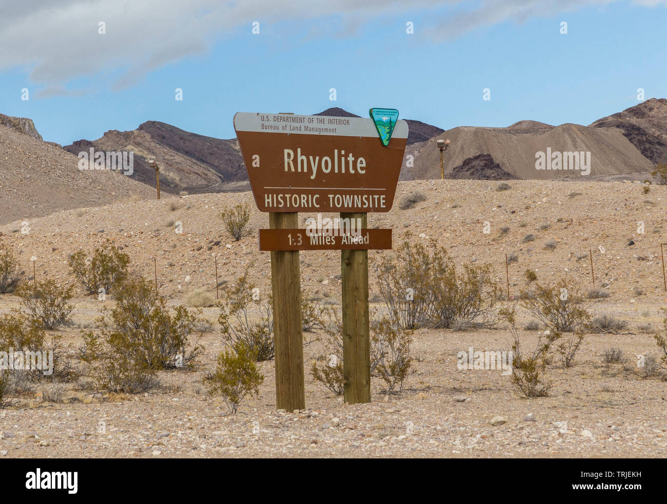 Rhyolite california hi-res stock photography and images - Alamy
