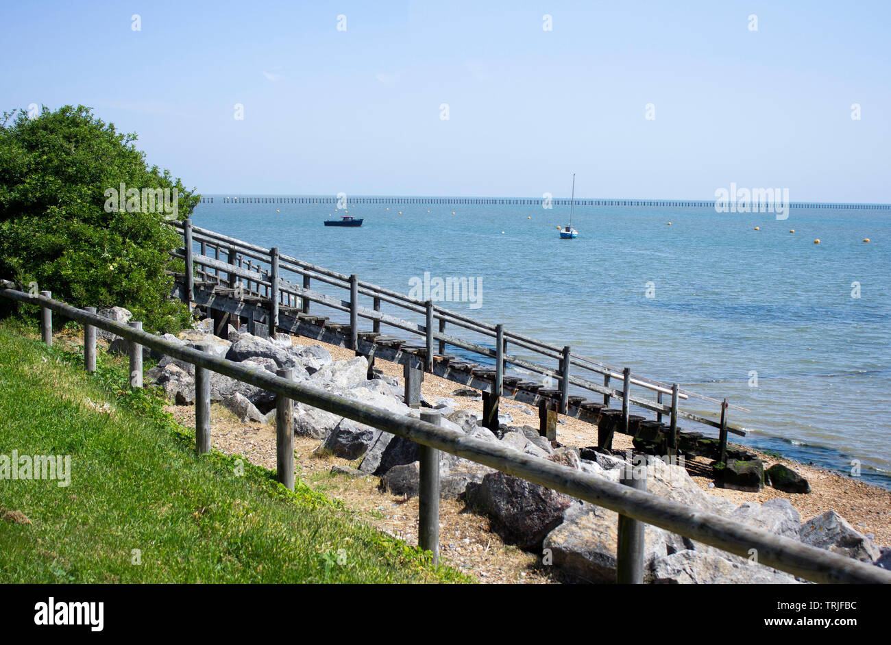 Waterfront in Shoeburyness, Essex, England Stock Photo Alamy