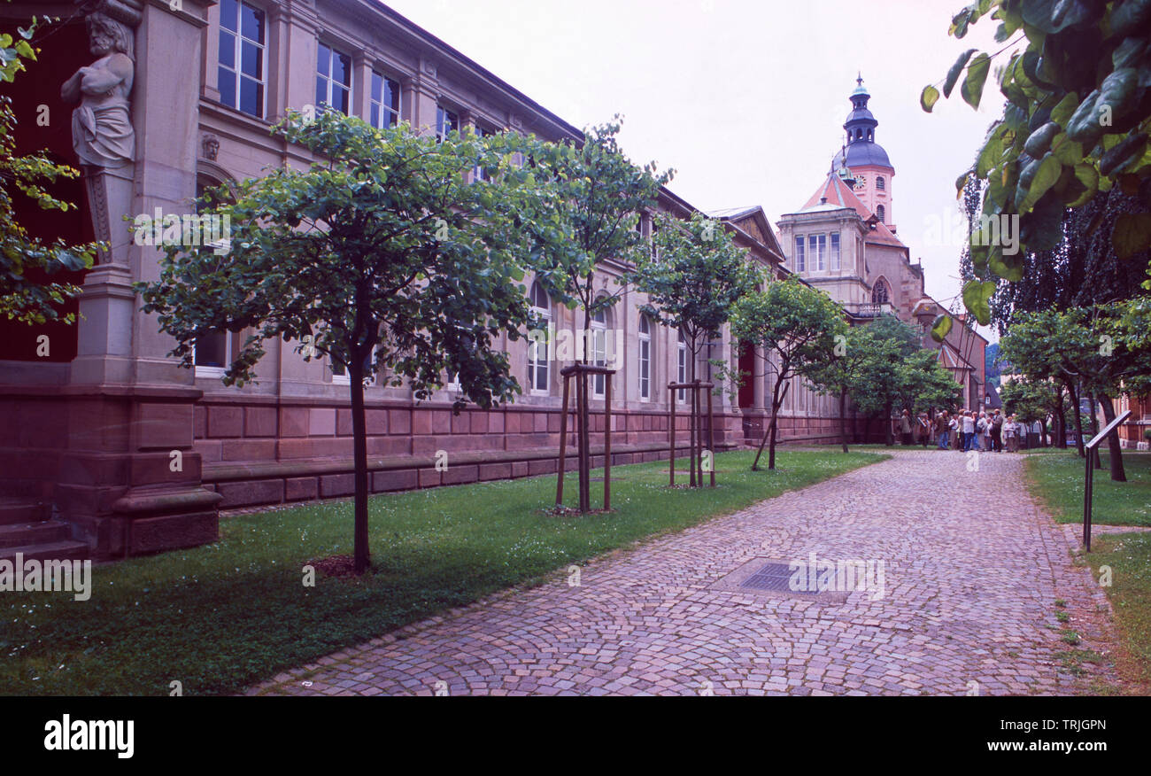 Germany The roman hot springs "Friedrichsbad" in BadenBaden Stock