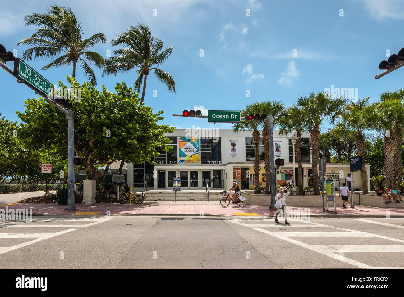 Miami Fl Usa April 19 2019 The Art Deco Museum On Miami Fl Usa April 19 2019 The Art Deco Museum On