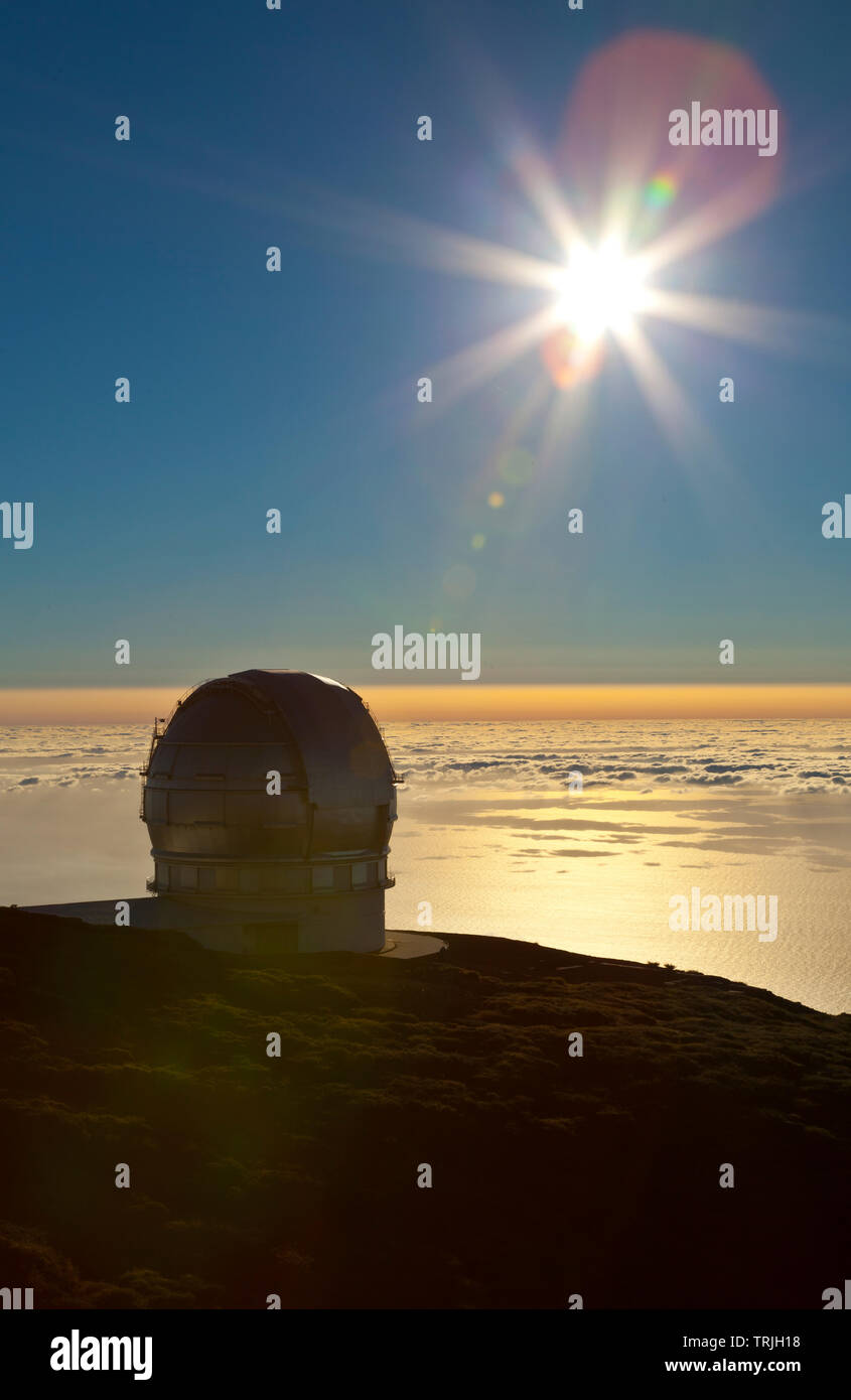 Gran Telescopio Canarias. Observatorio Astrofísico del Roque de los