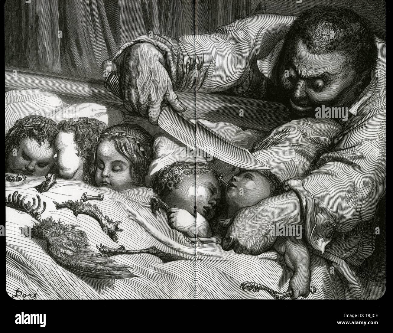 GUSTAVE DORÉ.LE PETIT POUCET.EXTRAIT DES CONTES DE PERRAULT.PARIS.1886