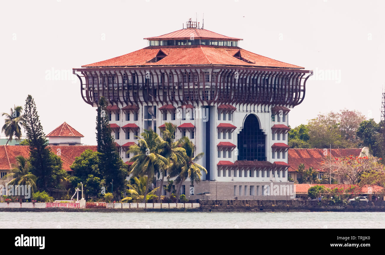 Kochin, Kerala, India - April 3, 2016: Taj Malabar Resort and Spa Kochin Stock Photo