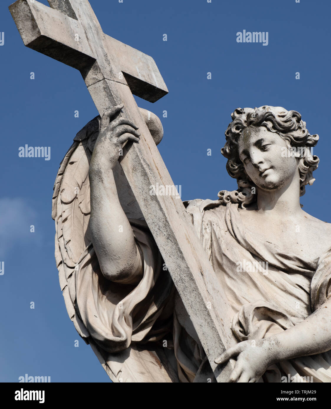 Angel With Cross Tattoo: A Symbol of Strength