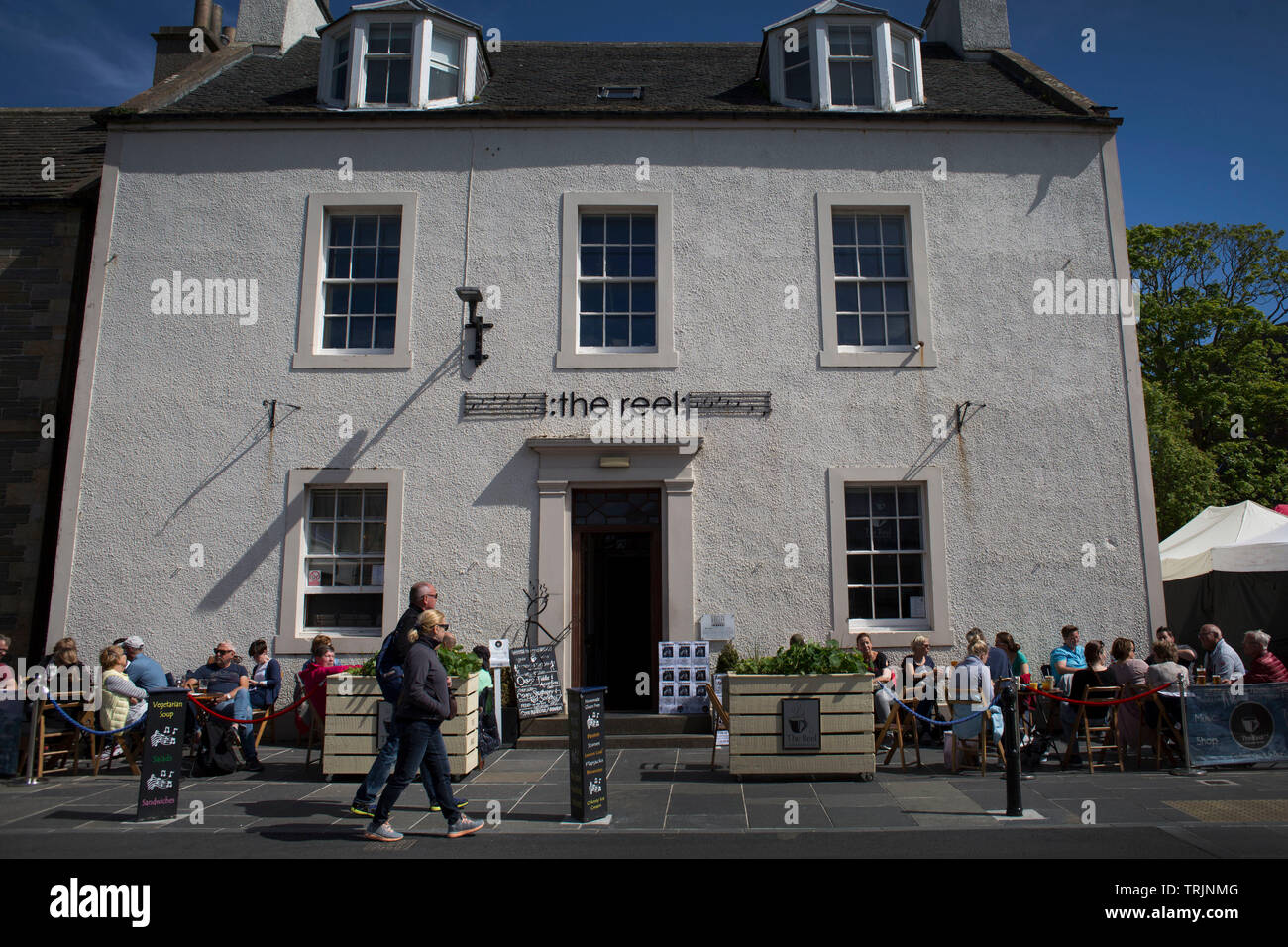 The Reel Restaurant, Kirkwall, Orkney Islands, Scotland, UK, Stock Photo