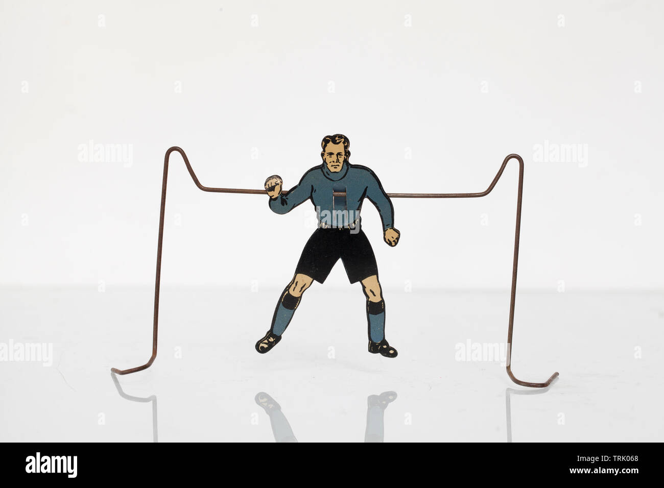 Vintage soccer toy goalkeeper hires stock photography and images Alamy