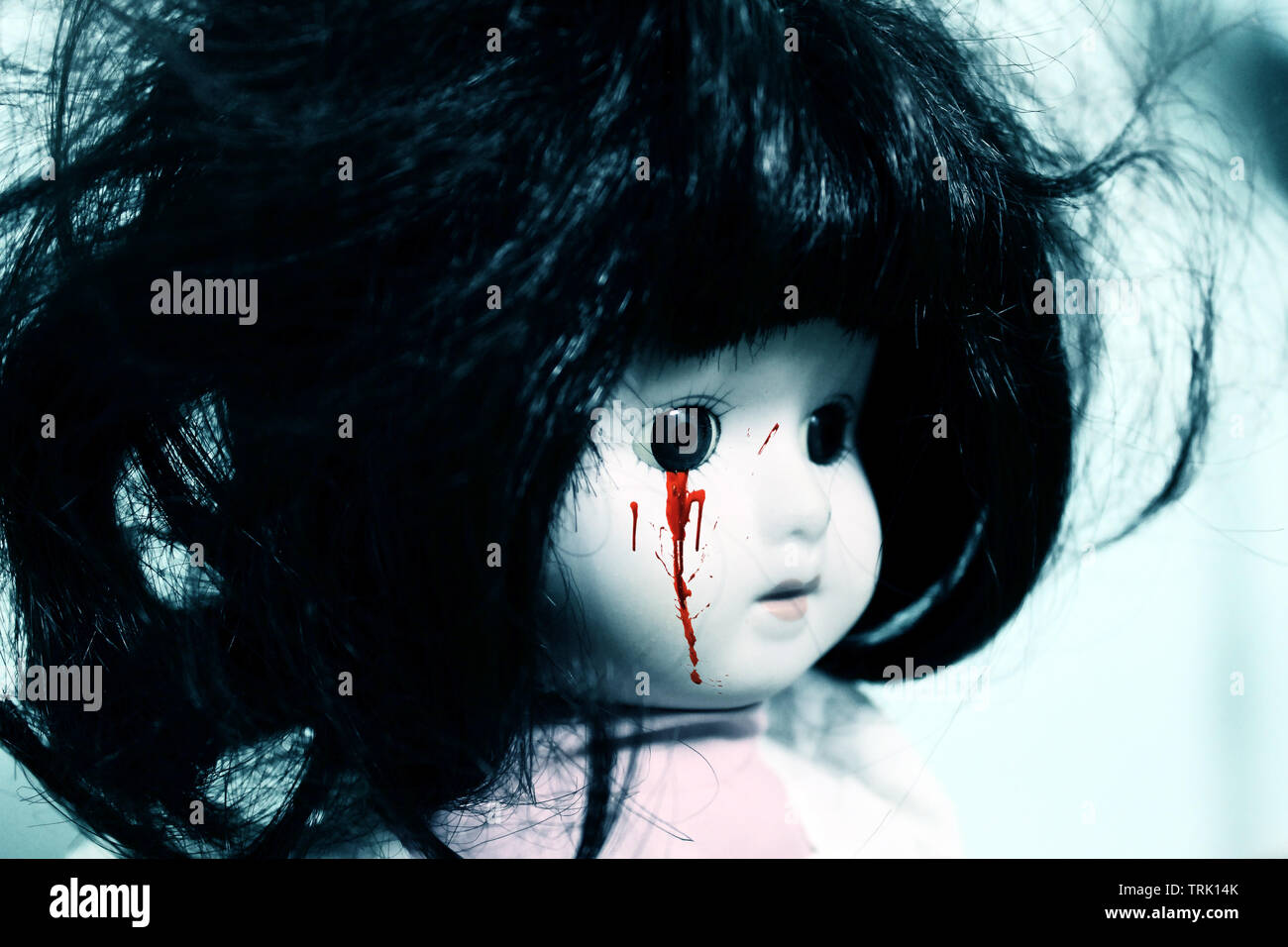 creepy puppet doll