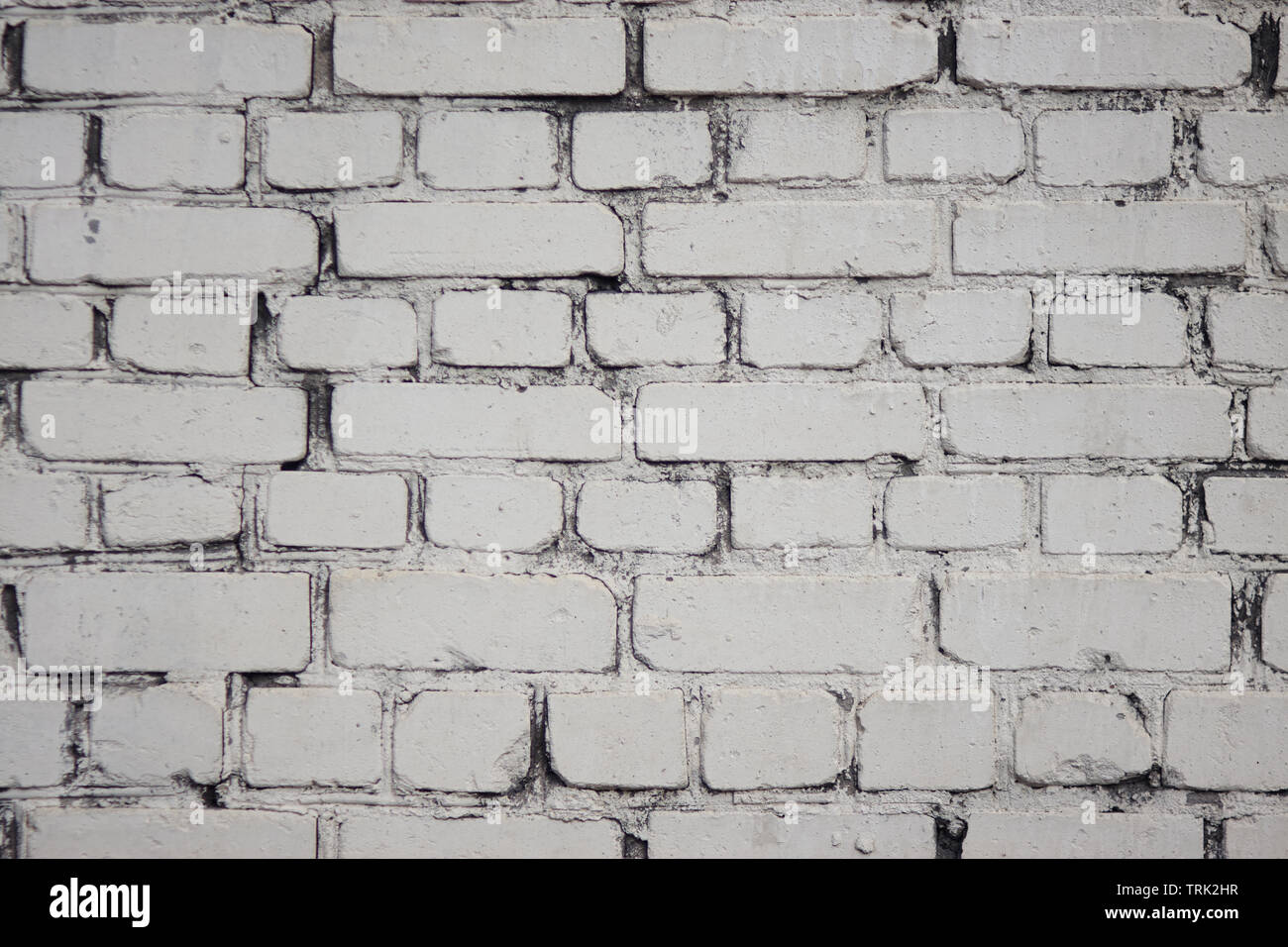 White abstract background in the form of a simple painted brick wall  without inscriptions and drawings Stock Photo - Alamy