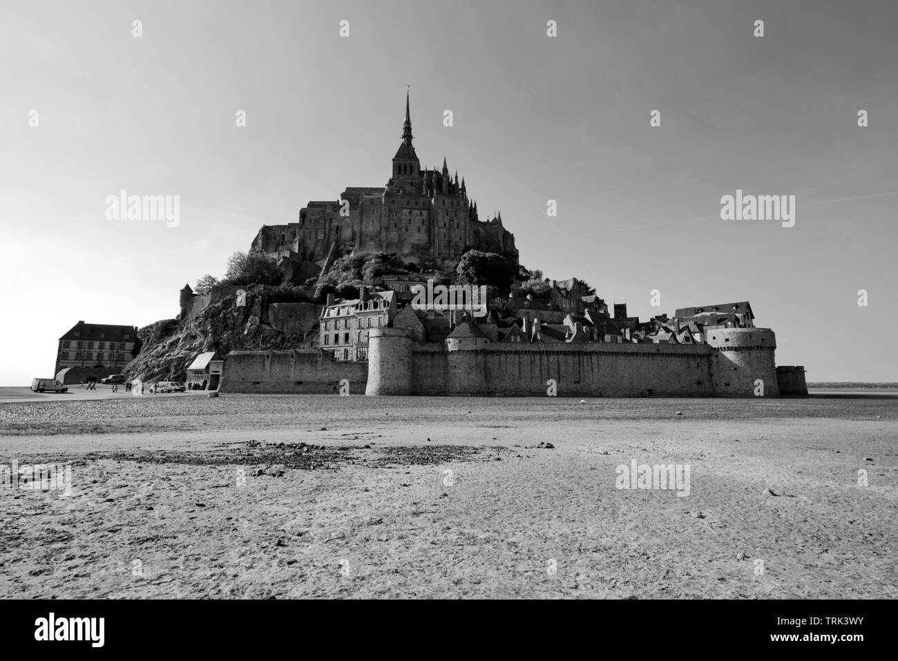 Le Mont Saint-Michel Stock Photo