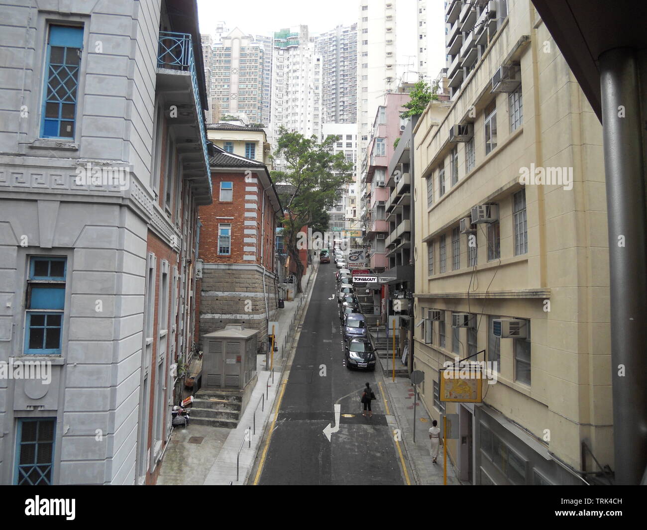 Hong Kong street Stock Photo - Alamy