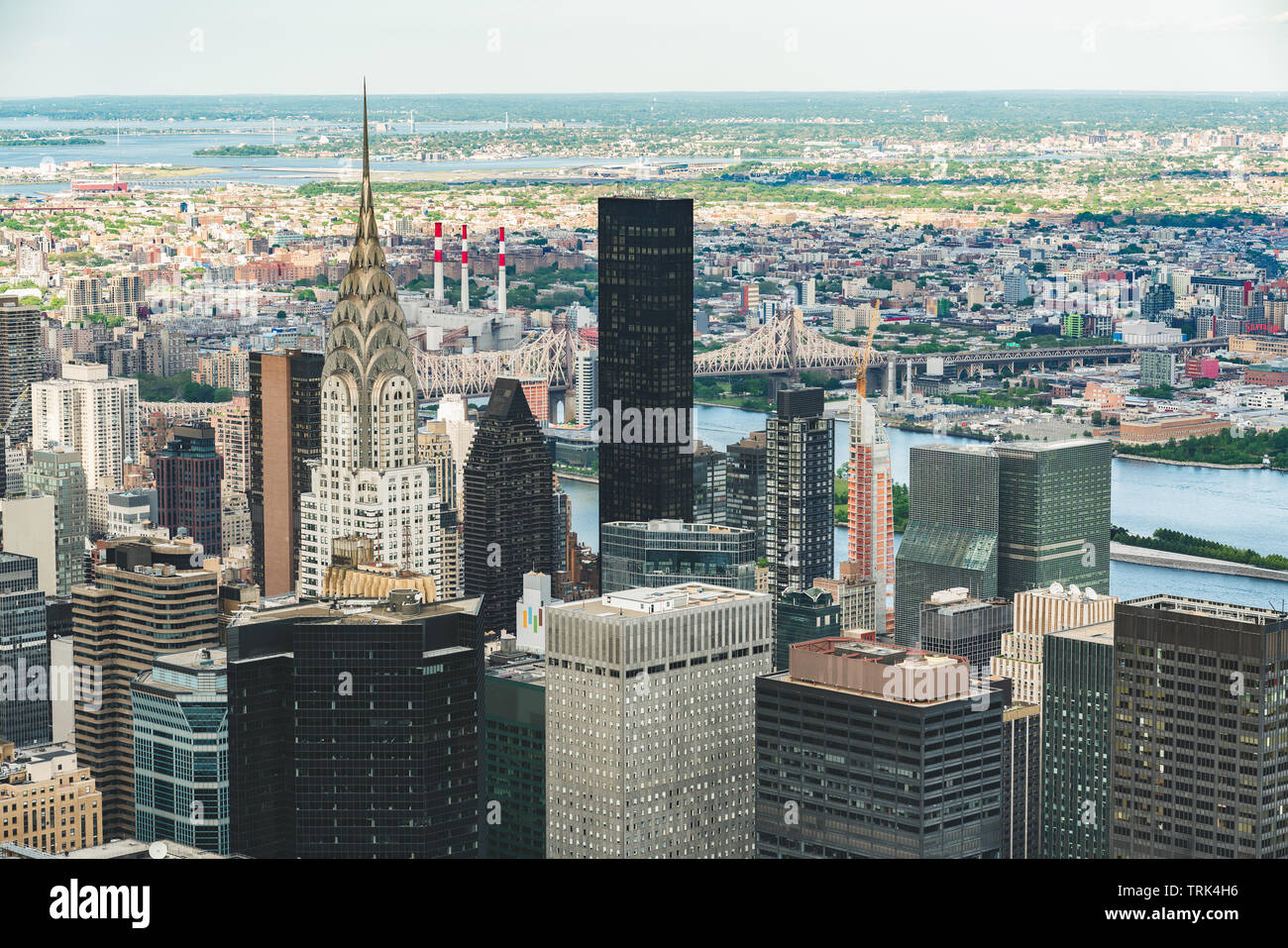 Aerial View Midtown Manhattan, New York City Stock Photo - Alamy