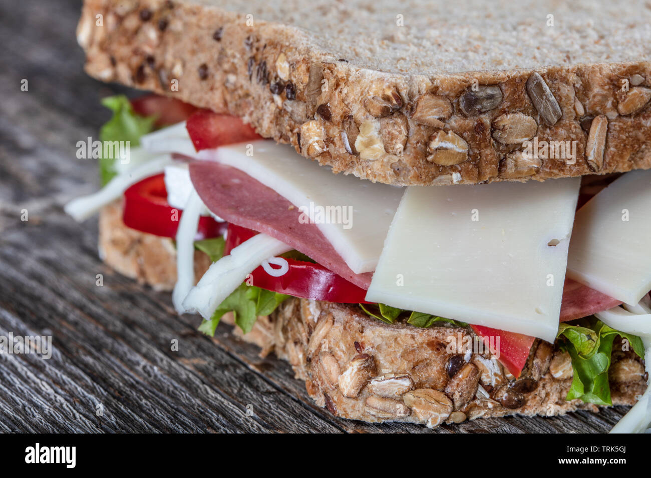 Turkey and salami sandwiches hires stock photography and images Alamy