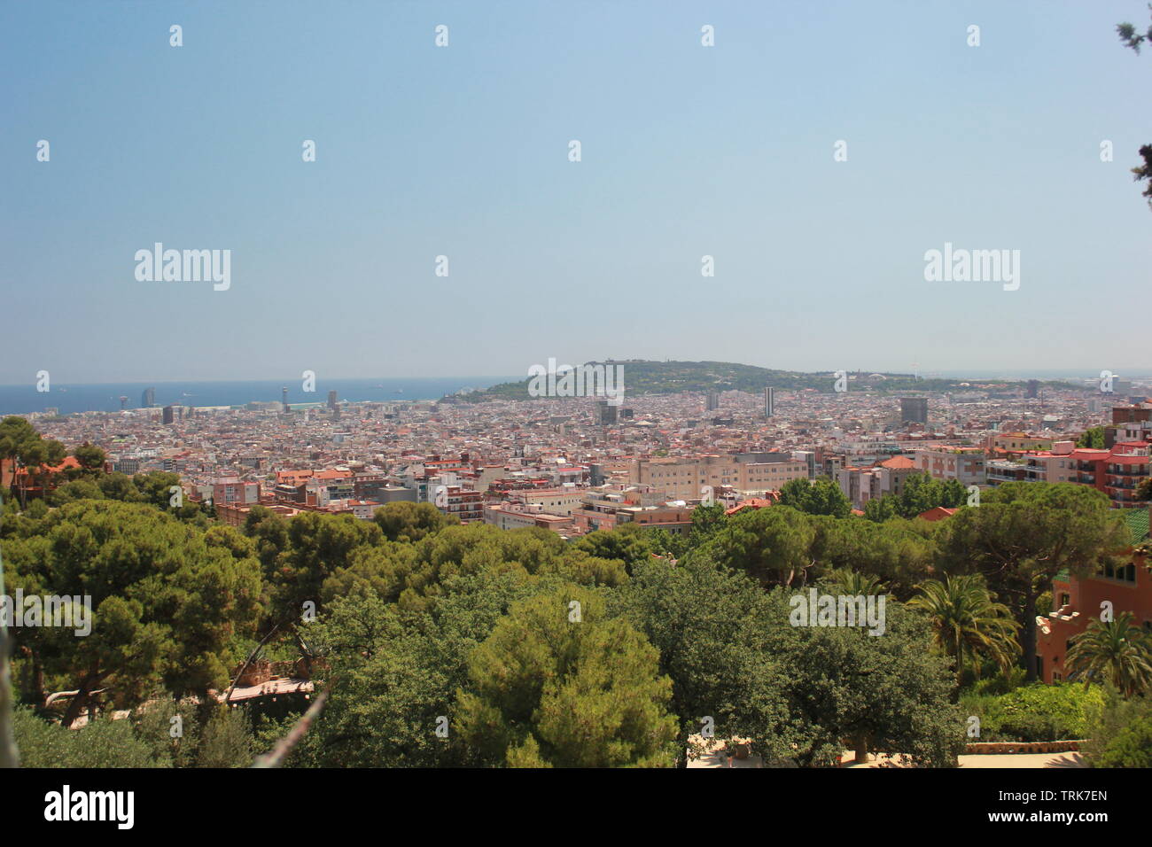 Barcelona cityscape Stock Photo