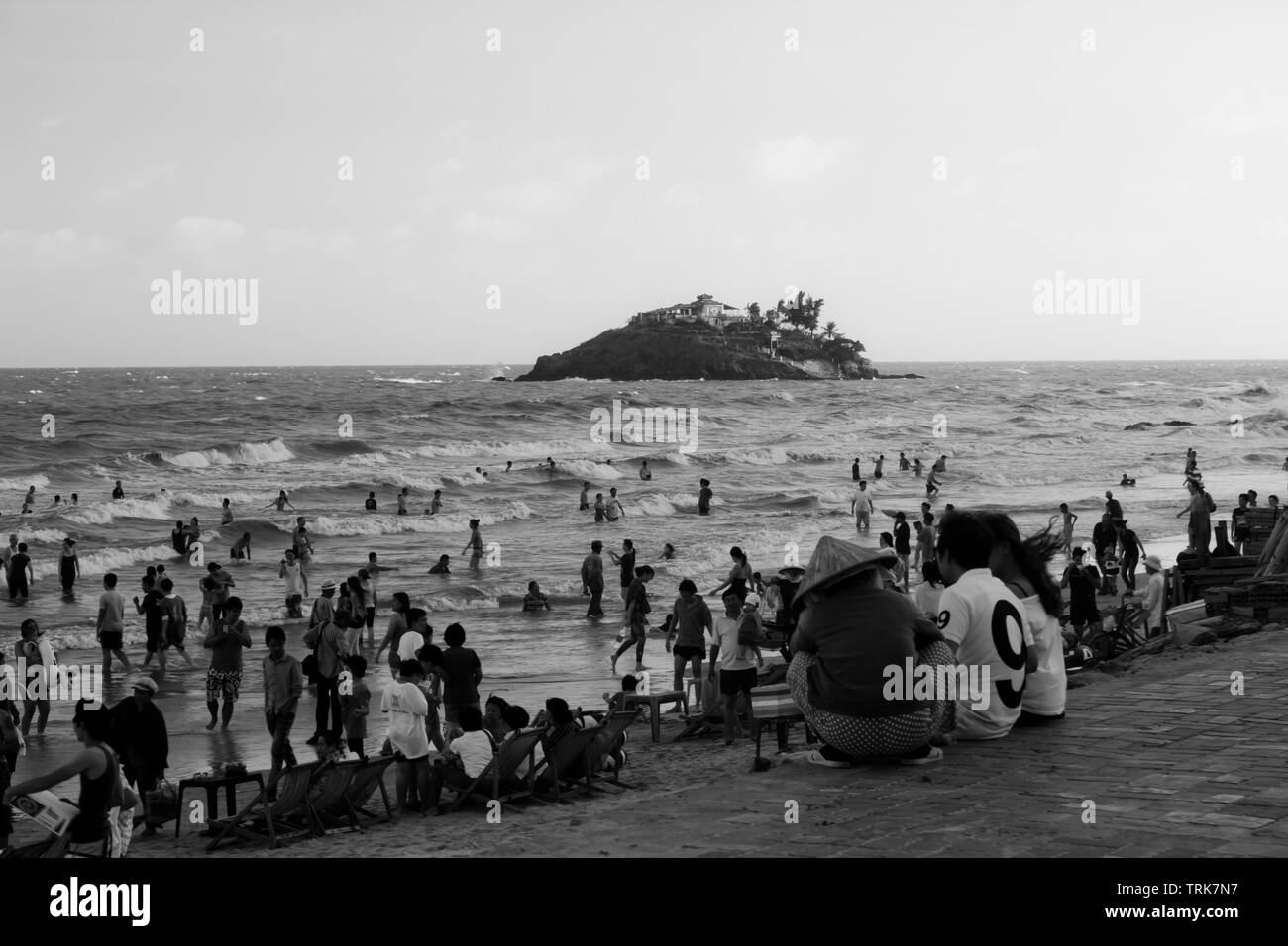 Summer day sunny Black and White Stock Photos & Images - Alamy
