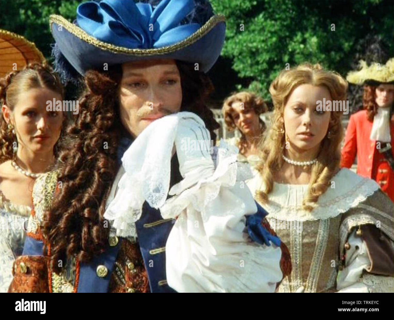 THE MAN IN THE IRON MASK 1977 film with Richard Chamberlain and Jenny  Agutter Stock Photo - Alamy