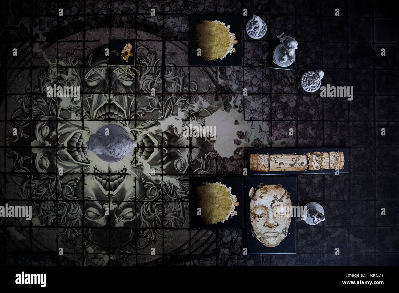 Miniatures from the board game Kingdom Death Monster by Adam Poots